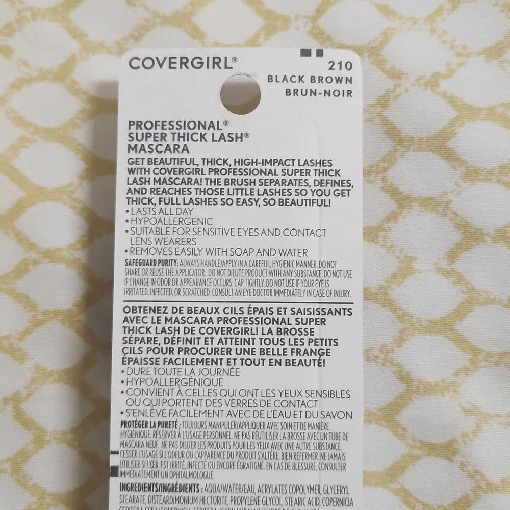 COVERGIRL Professional: Super Thick Lash, black brown